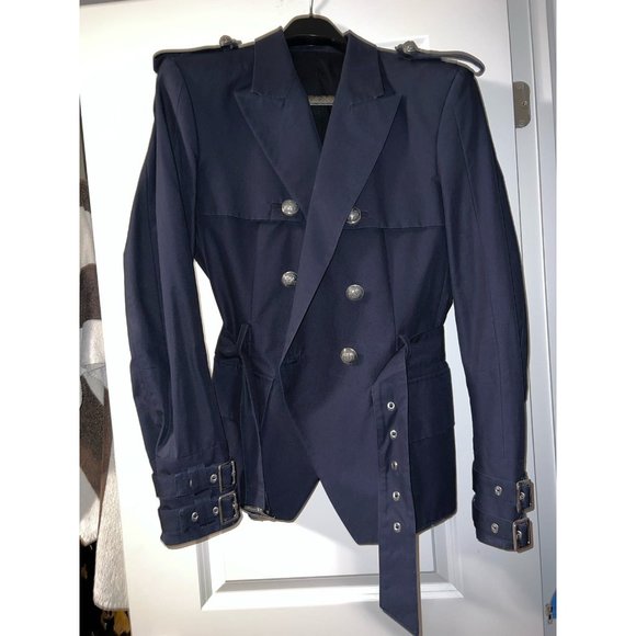 Balmain Double-Breasted Military Blazer - Picture 6 of 14